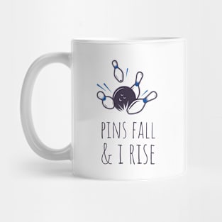 pins fall & rise Mug